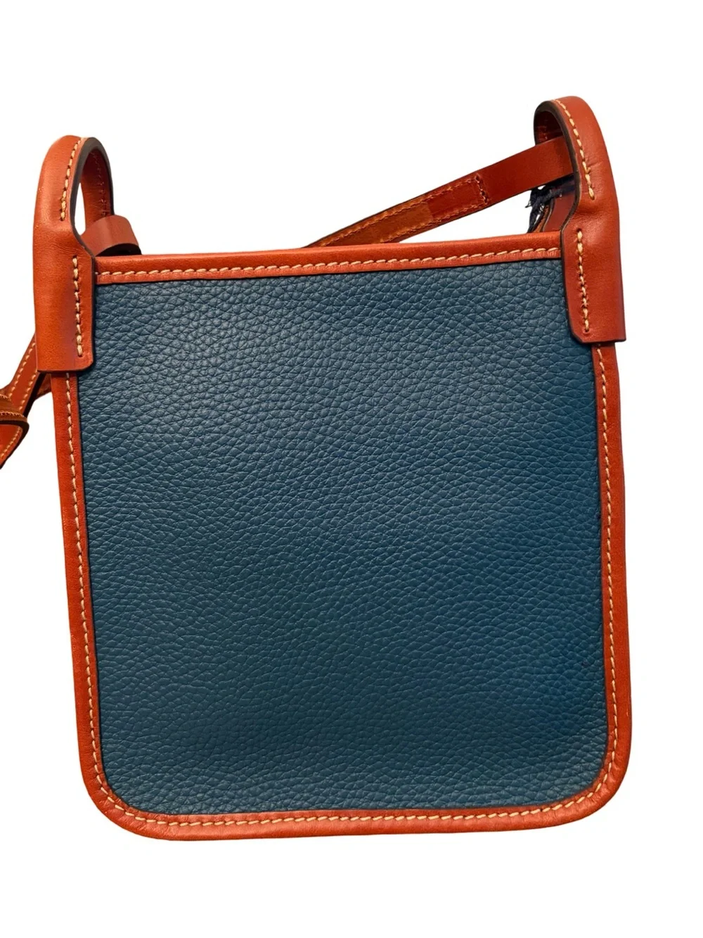 Dooney & Bourke Pebble Grain Letter Carrier Crossbody Forest Green NWT